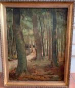 Boslandschap door Hendrik Schaap (1878-1955), Antiek en Kunst, Kunst | Schilderijen | Klassiek, Ophalen