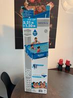 Bestway Zwembad 2.21x1.50m + Pomp & Filters, Tuin en Terras, Zwembaden, Gebruikt, Minder dan 80 cm, Ophalen of Verzenden, Minder dan 200 cm