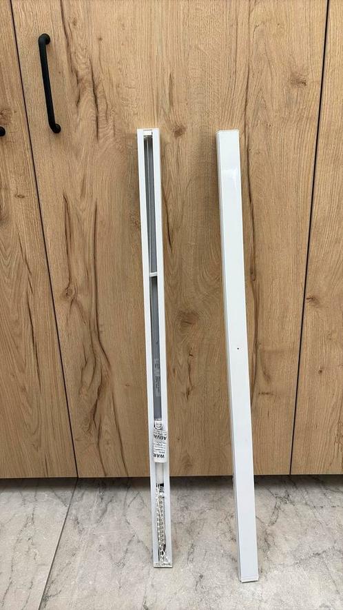 10x nieuw: rail voor verticale lamellen, wit 150cm, Huis en Inrichting, Stoffering | Gordijnen en Lamellen, Wit, Ophalen of Verzenden