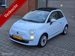 Fiat 500 1.4-16V Lounge✅️Automaat✅️Pano✅️Airco, Gebruikt, Beige, 4 cilinders, Origineel Nederlands