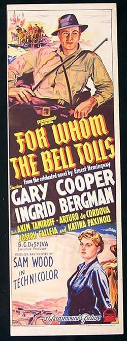 9). For Whom The Bell Tolls, Gary Cooper, Ingrid Bergman., Cd's en Dvd's, Dvd's | Klassiekers, Zo goed als nieuw, 1980 tot heden