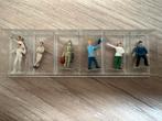 Preiser Figuren Set - 6 Poppetjes, Hobby en Vrije tijd, Modelbouw | Figuren en Diorama's, Ophalen of Verzenden, Gebruikt, 1:50 of kleiner