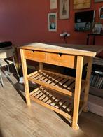 Ikea keukentrolley (FÖRHÖJA) (gratis), Ophalen, Gebruikt, 50 tot 100 cm, Overige houtsoorten
