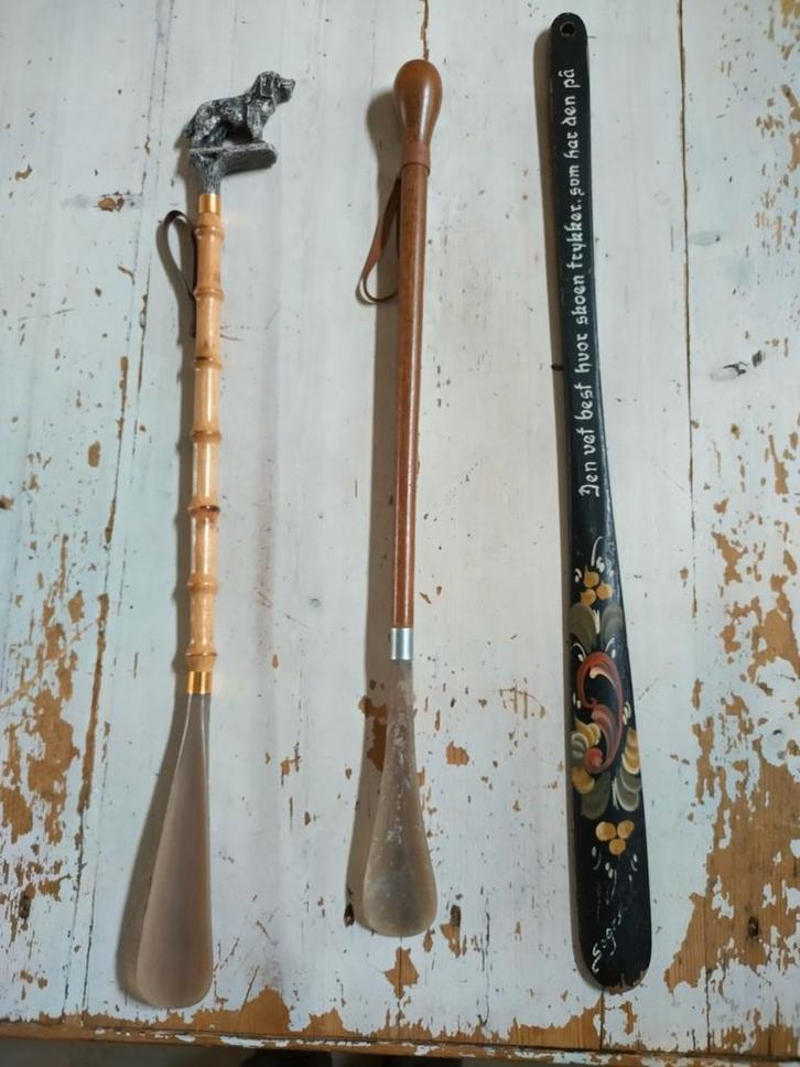 Vintage Schoenlepels - bieden per stuk, Huis en Inrichting, Woonaccessoires | Overige, Gebruikt, Ophalen of Verzenden