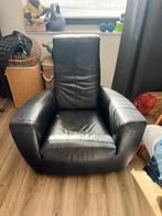 Gerard van den Berg fauteuil, LABEL serie, Huis en Inrichting, Gebruikt, Minder dan 75 cm, Leer, Ophalen of Verzenden