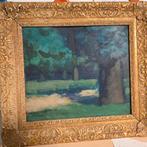 Kunstenaar J.Van Ieperen 1962 DenHaag dienst kunstvoorwerpen, Antiek en Kunst, Kunst | Schilderijen | Klassiek, Ophalen of Verzenden