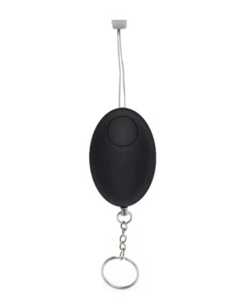 Zelfverdedigingsalarm eivorm 120 dB — sleutelhanger, nieuw, Verzamelen, Sleutelhangers, Nieuw, Overige typen, Ophalen of Verzenden