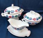 Boerenbont kinderserviesje.                     compleet set, Antiek en Kunst, Ophalen of Verzenden