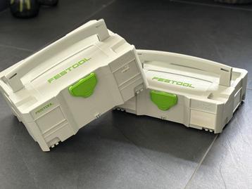 FESTOOL Systainer 2 stuks beschikbaar voor biedingen