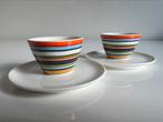 2 Rörstrand Iittala Origo Eierdop Schotel Oranje Häberli, Huis en Inrichting, Keuken | Servies, Overige typen, Nieuw, Ophalen of Verzenden
