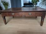 Koloniale salontafel, Huis en Inrichting, Tafels | Salontafels, Ophalen, 100 tot 150 cm, 50 tot 100 cm, Zo goed als nieuw