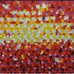 abstract acryl on canvas, Ophalen