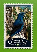 Vogel gibraltar, Postzegels en Munten, Postzegels | Thematische zegels, Ophalen of Verzenden, Gestempeld, Dier of Natuur