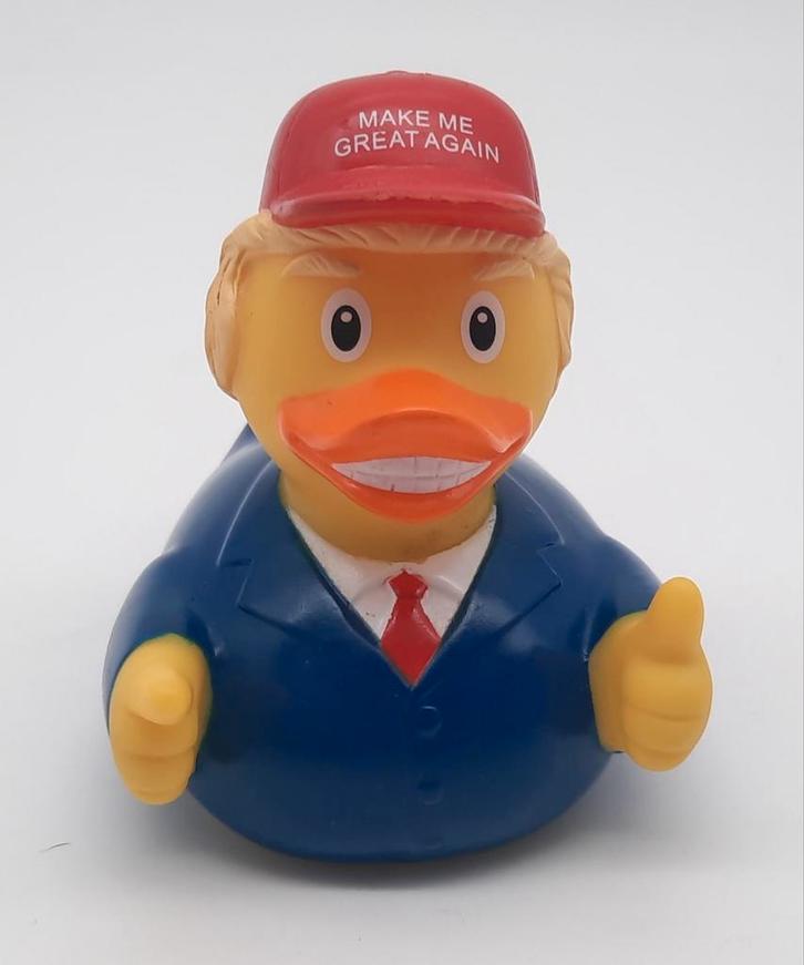 Donald Trump badeendje "Make me Great Again", Kinderen en Baby's, Speelgoed | Badspeelgoed, Gebruikt, Ophalen of Verzenden