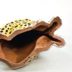 Terra Cotta Cheetah/luipaard beeld 60s Italiaans mid century, Verzamelen, Beelden en Beeldjes, Ophalen, Zo goed als nieuw, Dier