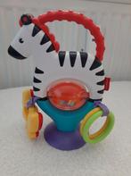 Zebra met zuignap rammelten heeft ringen. Fisher price., Ophalen of Verzenden, Zo goed als nieuw, Overige typen