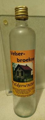 Lege fles Velserbroekse Polderwater 0,7 liter, Verzamelen, Overige Verzamelen, Gebruikt, Ophalen of Verzenden