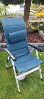 Campingstoel set - Blauw, Caravans en Kamperen, Kampeermeubelen, Ophalen, Gebruikt, Campingstoel