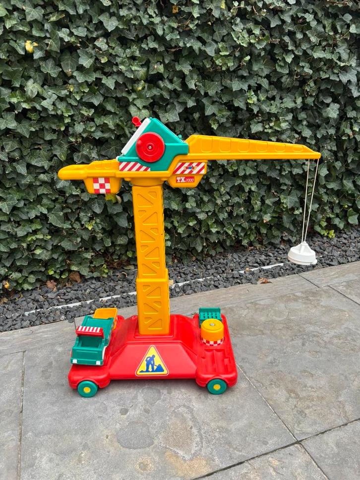 Smoby Tx2000 kraan, Kinderen en Baby's, Speelgoed | Speelgoedvoertuigen, Gebruikt, Ophalen