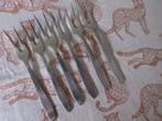 Gero Zilmeta 520 Tango/Vlammetje 6 Vleesvorkjes voor € 5,90, Ophalen of Verzenden, Gebruikt, Rvs of Chroom, Vaatwasserbestendig