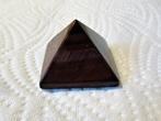 Mooie Piramide van edelsteen Tijgeroog: bruin, 3,5x3,5x3cm, Verzenden, Zo goed als nieuw
