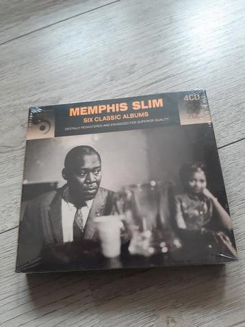 Memphis Slim - Six Classic Albums 4cd, nieuw in cellofaan beschikbaar voor biedingen