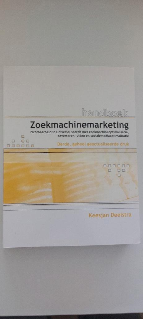 Keesjan Deelstra - Zoekmachinemarketing, Boeken, Informatica en Computer, Nieuw, Ophalen of Verzenden