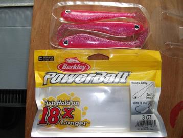 Berkley Powerbait Hollow Belly roofvis shads /kunstaas shads beschikbaar voor biedingen