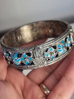 Vintage 1980 schitterend slavenarmband, Ophalen of Verzenden, Zo goed als nieuw, Goud