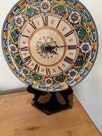 Unieke Siciliaanse Wandklok- Gesigneerd-Caltagirone, Ophalen of Verzenden, Zo goed als nieuw