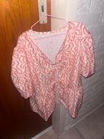 roze print topje, Kleding | Dames, Tops, Ophalen of Verzenden, Zo goed als nieuw, Roze, Zonder mouw
