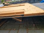 Restpartij hout +- 40m2 planken en platen, Ophalen, Gebruikt, 250 cm of meer, Balken