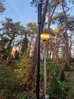 Zwarte design lantaarn buitenlamp lantaarnpaal, Tuin en Terras, Buitenverlichting, Ophalen of Verzenden, Netvoeding, 50 tot 250 watt