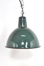 Vintage emaille fabriekslamp industrieel lamp hanglamp, Ophalen of Verzenden, Gebruikt