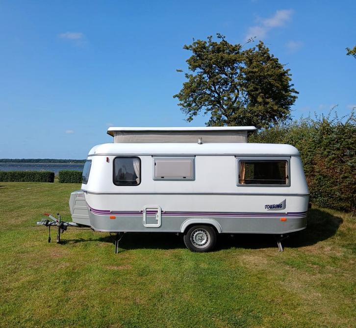 ERIBA TROLL, Caravans en Kamperen, Caravans, Particulier, tot en met 4, 750 - 1000 kg, Treinzit, Eriba, Vast bed, 4 tot 5 meter