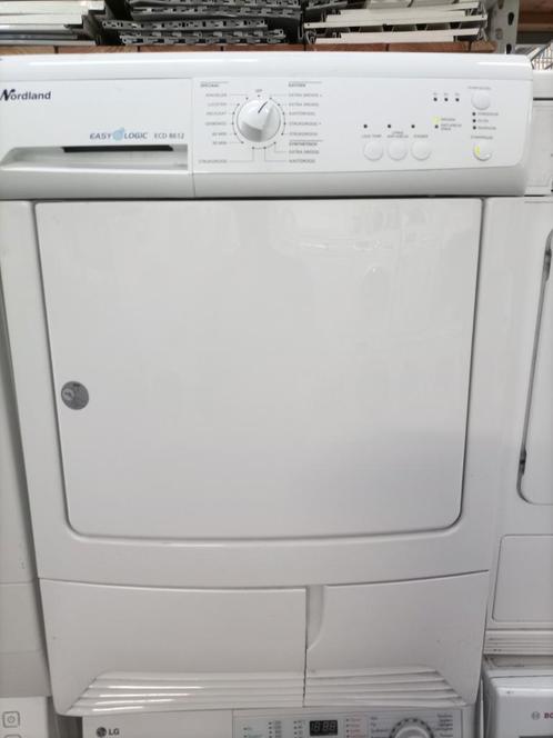 Nordland Easy Logic ECD 8612 ( Zanussi ), Witgoed en Apparatuur, Wasdrogers, Zo goed als nieuw, Condens, Voorlader, 6 tot 8 kg