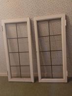 glas in lood ramen/deurtjes, Doe-het-zelf en Verbouw, Glas en Ramen, Ophalen, Gebruikt, Minder dan 80 cm, Glas in lood