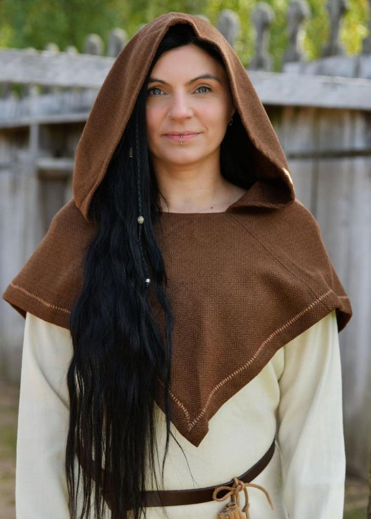 larp, kaproen, viking, vikings, cape, mantel, Hobby en Vrije tijd, Kostuums, Theaterbenodigdheden en LARP, Nieuw, Bovenkleding