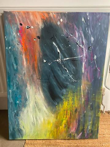 Abstract Kunstwerk op Canvas 80x60 beschikbaar voor biedingen