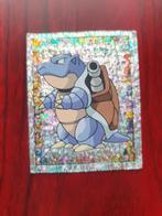 1999 pokemon topps Merlin #S4 glitter holo blastoise sticker, Ophalen of Verzenden, Losse kaart