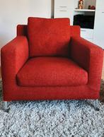 Comfortabele rode fauteuils, 2 st. - design 'B&B Italia', Ophalen, Modern design, Gebruikt, 75 tot 100 cm