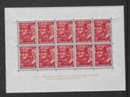 postz.Legioenblok  402 postfristop, Postzegels en Munten, Postzegels | Nederland, Ophalen of Verzenden, T/m 1940, Postfris