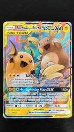 Raichu & alolan Raichu GX, Ophalen of Verzenden, Losse kaart, Zo goed als nieuw