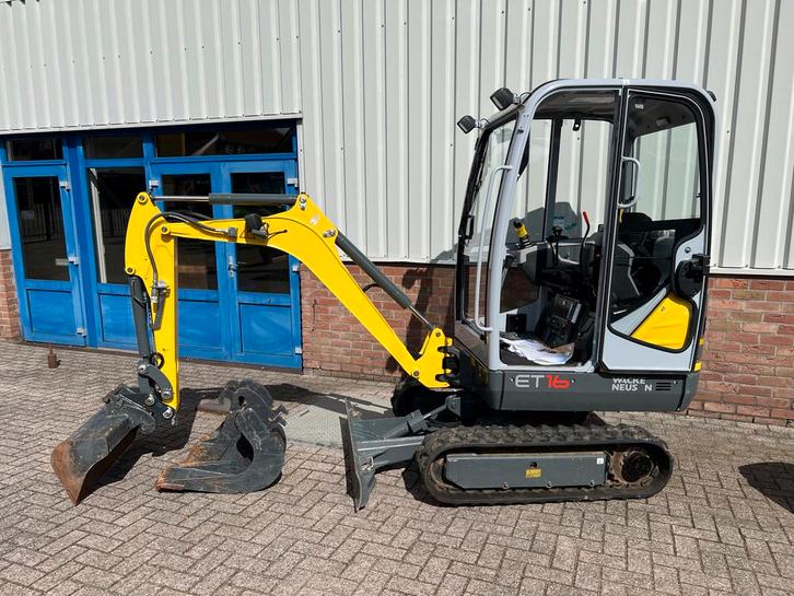 Wacker Neuson ET16 Mini Graafmachine, Zakelijke goederen, Machines en Bouw | Kranen en Graafmachines, Graafmachine, Ophalen
