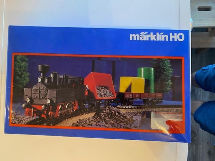Leuke set voor rond de kerstboom, Marklin beginnersset 0980, Hobby en Vrije tijd, Modeltreinen | H0, Gebruikt, Treinset, Wisselstroom