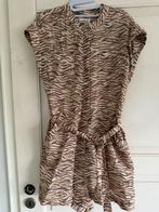 Scotch & Soda Jumpsuit linnen Zebraprint M, Kleding | Dames, Jumpsuits, Maat 38/40 (M), Beige, Scotch & Soda, Ophalen of Verzenden