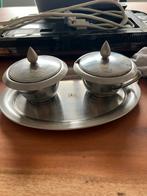 ZACK RVS roomstel koffiezet melk/suiker, Huis en Inrichting, Keuken | Servies, Overige materialen, Gebruikt, Overige typen, Ophalen of Verzenden