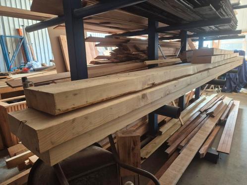 Houten balken planken vuren douglas., Doe-het-zelf en Verbouw, Hout en Planken, Zo goed als nieuw, Plank, Overige houtsoorten