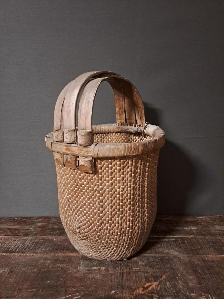 Luksa XXL grote rijstbak rijstmand Aziatische plukmand sober, Huis en Inrichting, Woonaccessoires | Overige, Nieuw, Ophalen of Verzenden