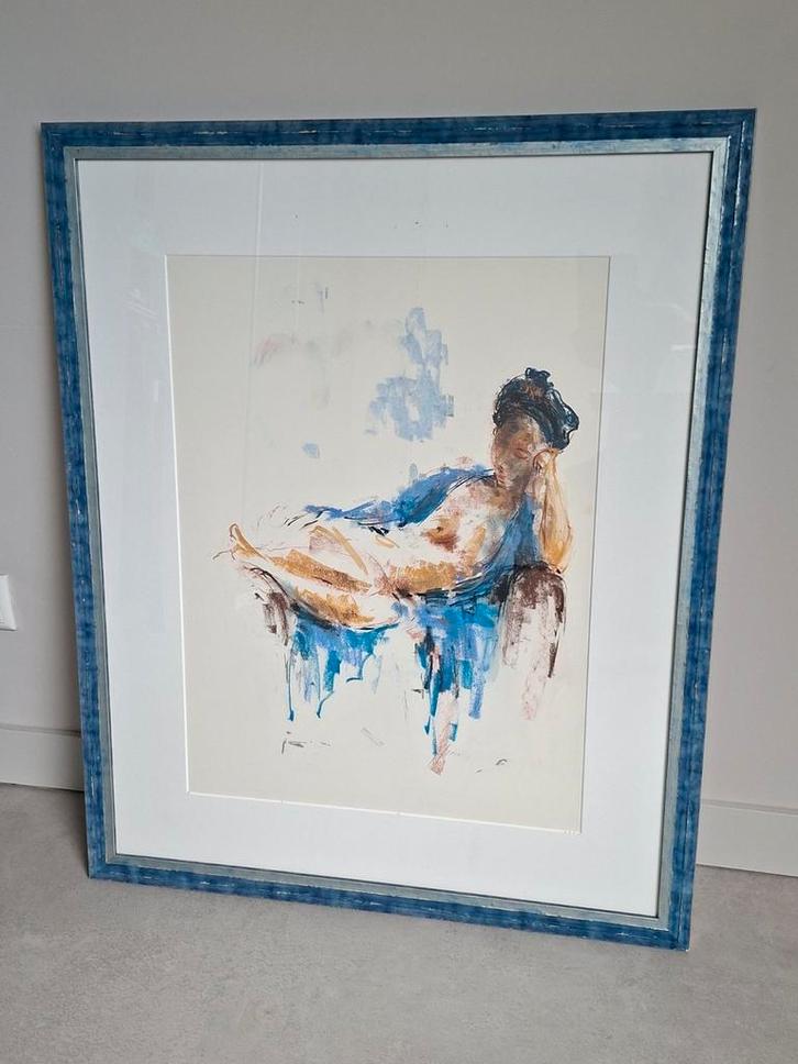 Hans Hellingwerf - Pastel, Antiek en Kunst, Kunst | Litho's en Zeefdrukken, Ophalen